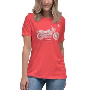 Triumph Bonneville T100 T-shirt Red