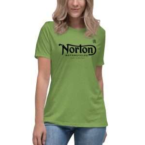 Norton motorcycles T-shirt Leaf