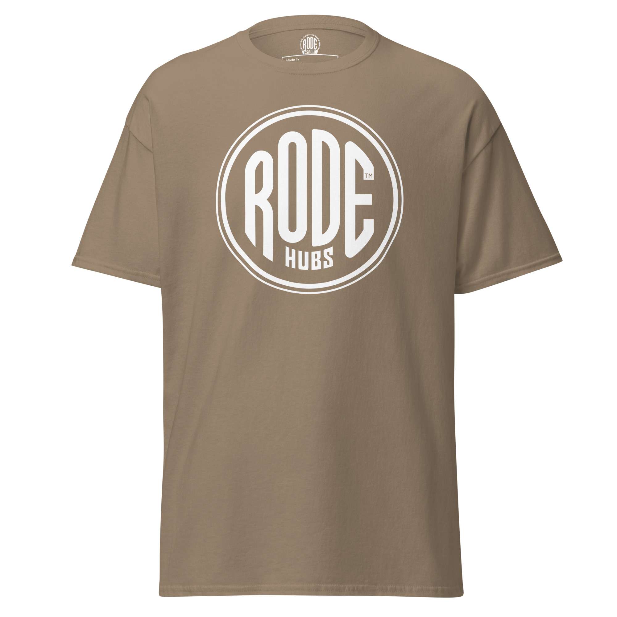 RODE Hubs classic unsiex T-shirt Brown Savana