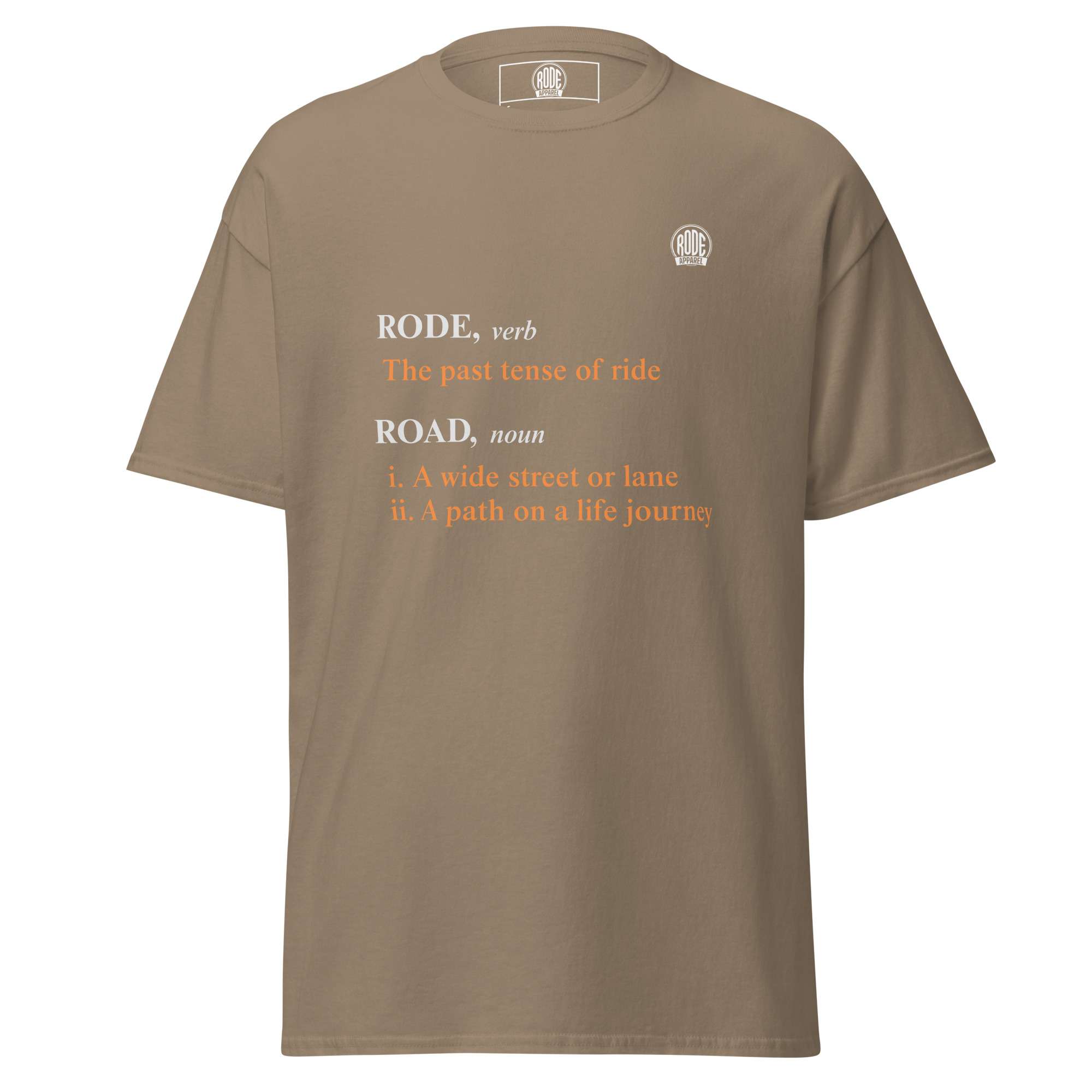 Definition RODE T-shirt Brown