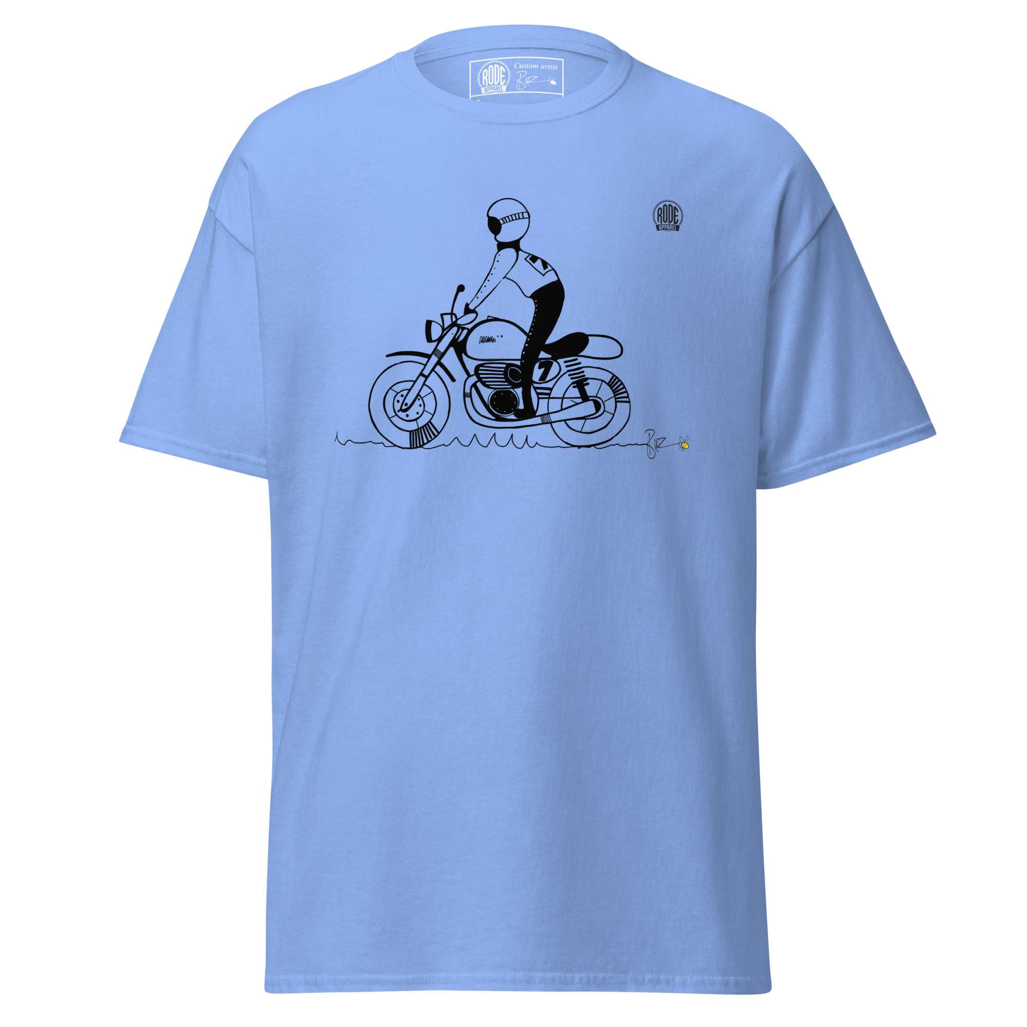 Stand T-shirt Blue