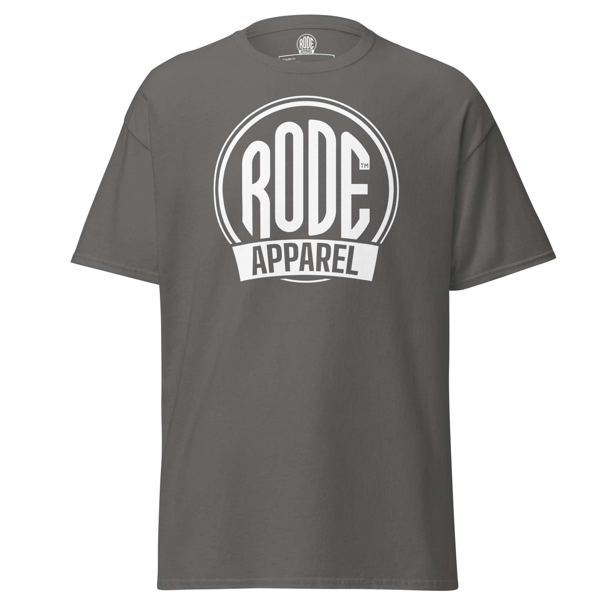 RODE Apparel classsic T shirt Charcoal