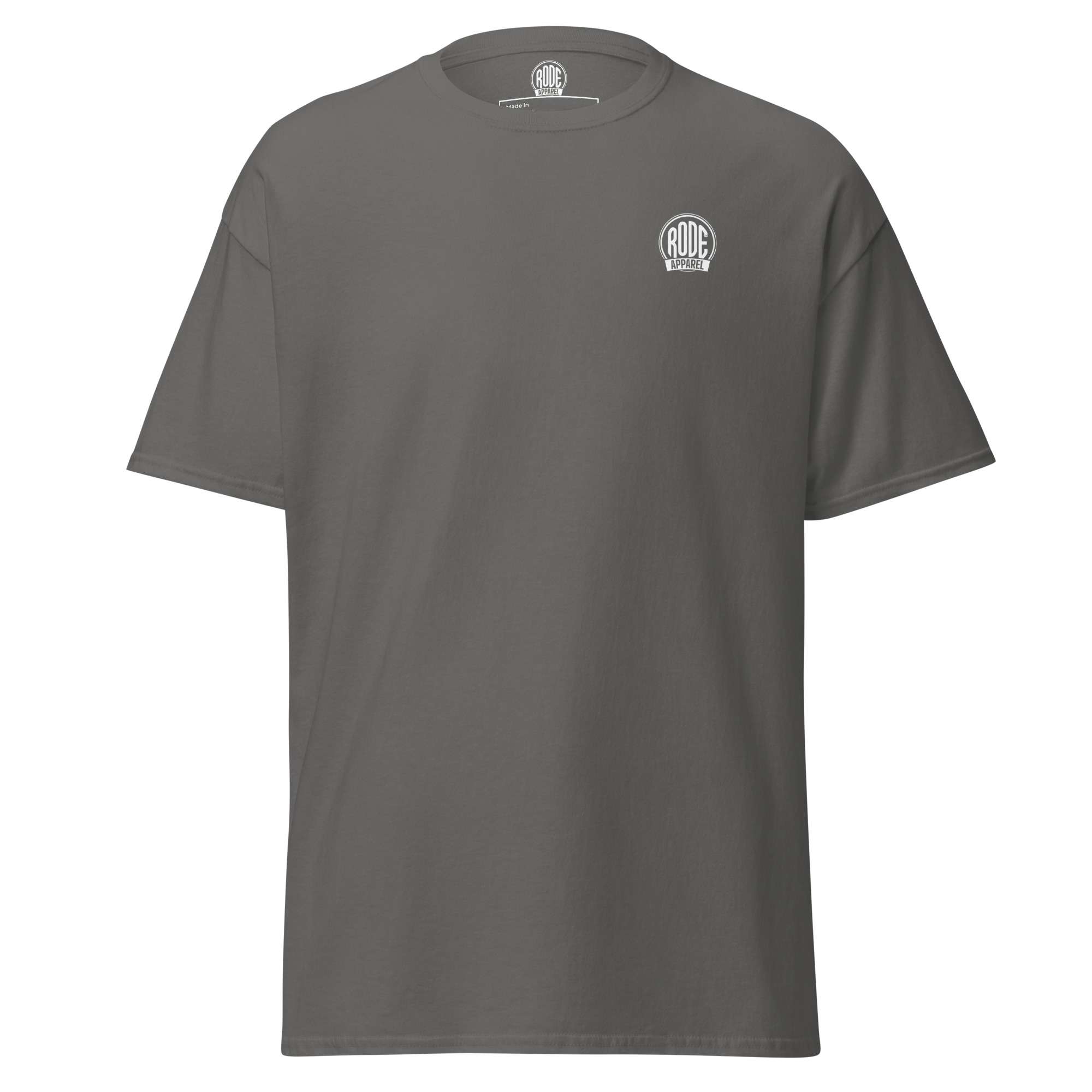 RODE Apparel S classic T-shirt Charcoal