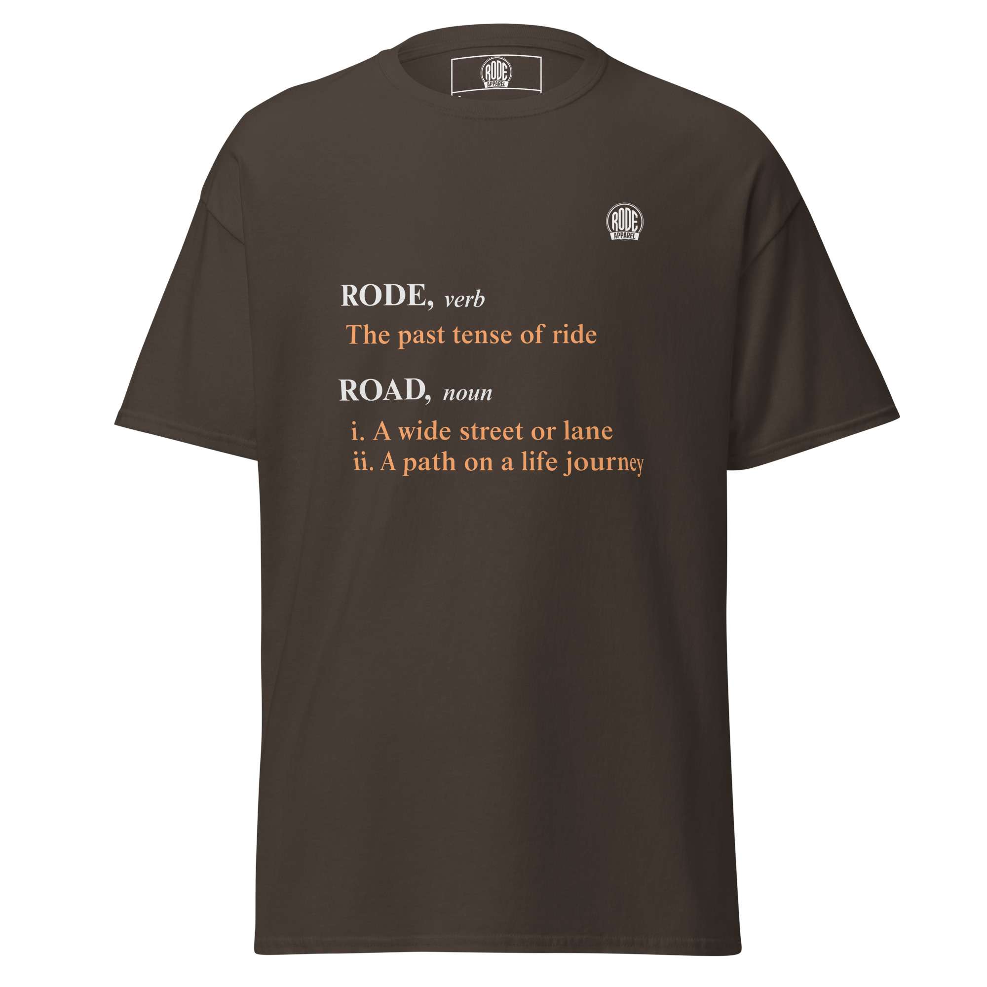 Definition RODE T-shirt Chocolate