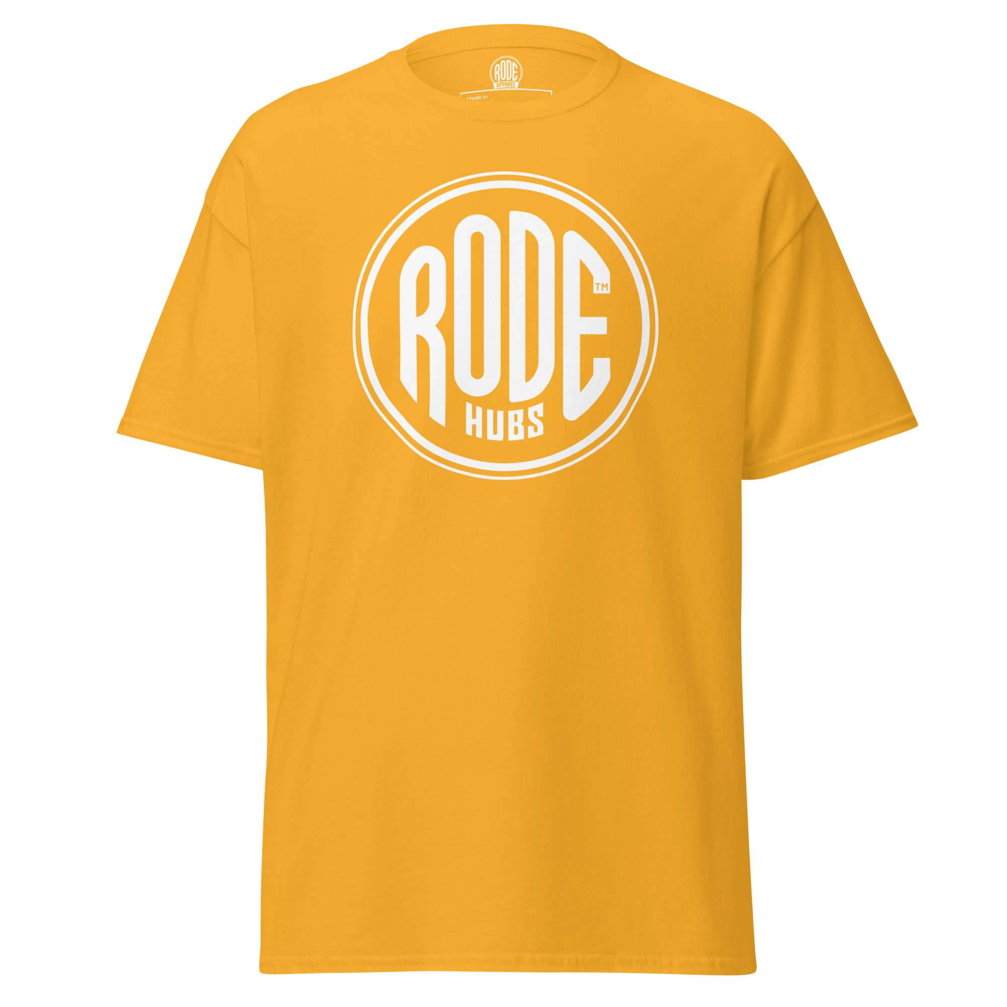 RODE Hubs classic unsiex T-shirt Gold