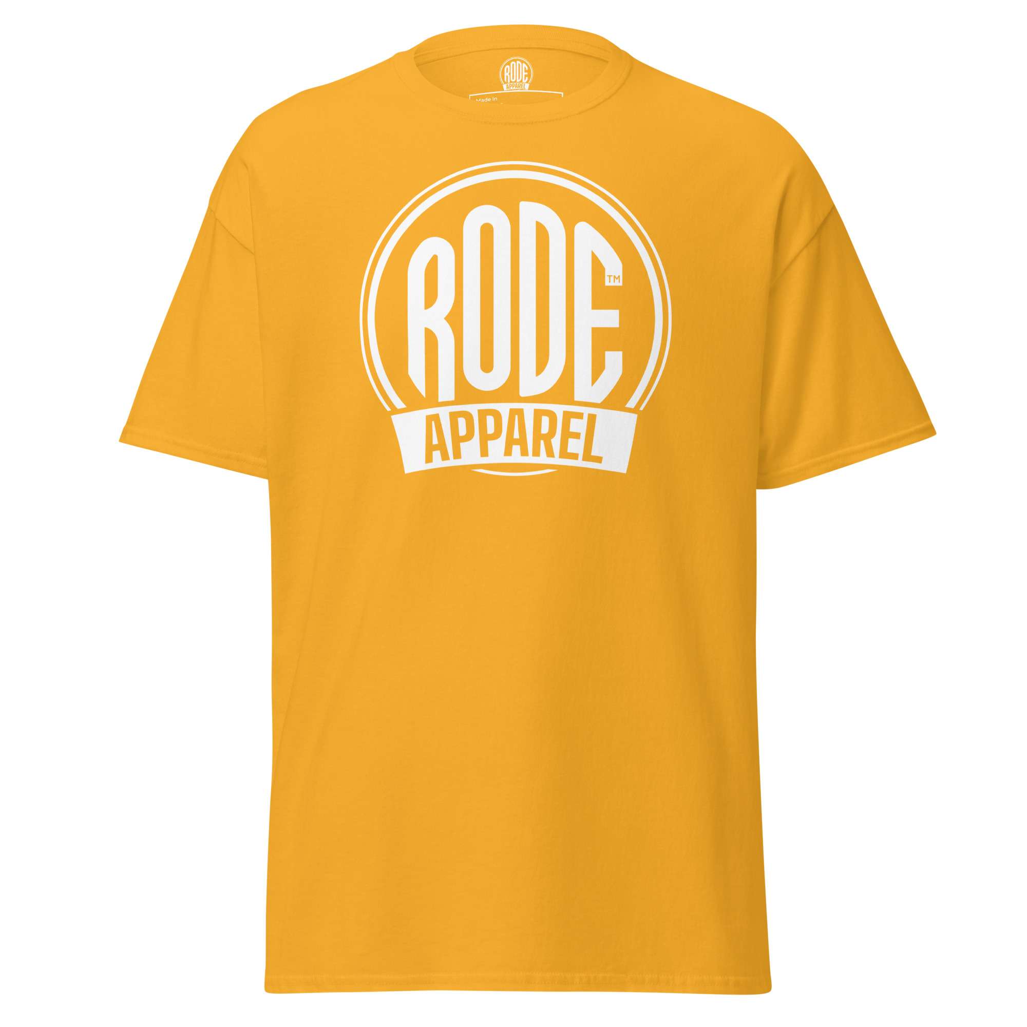 RODE Apparel classsic T shirt Gold