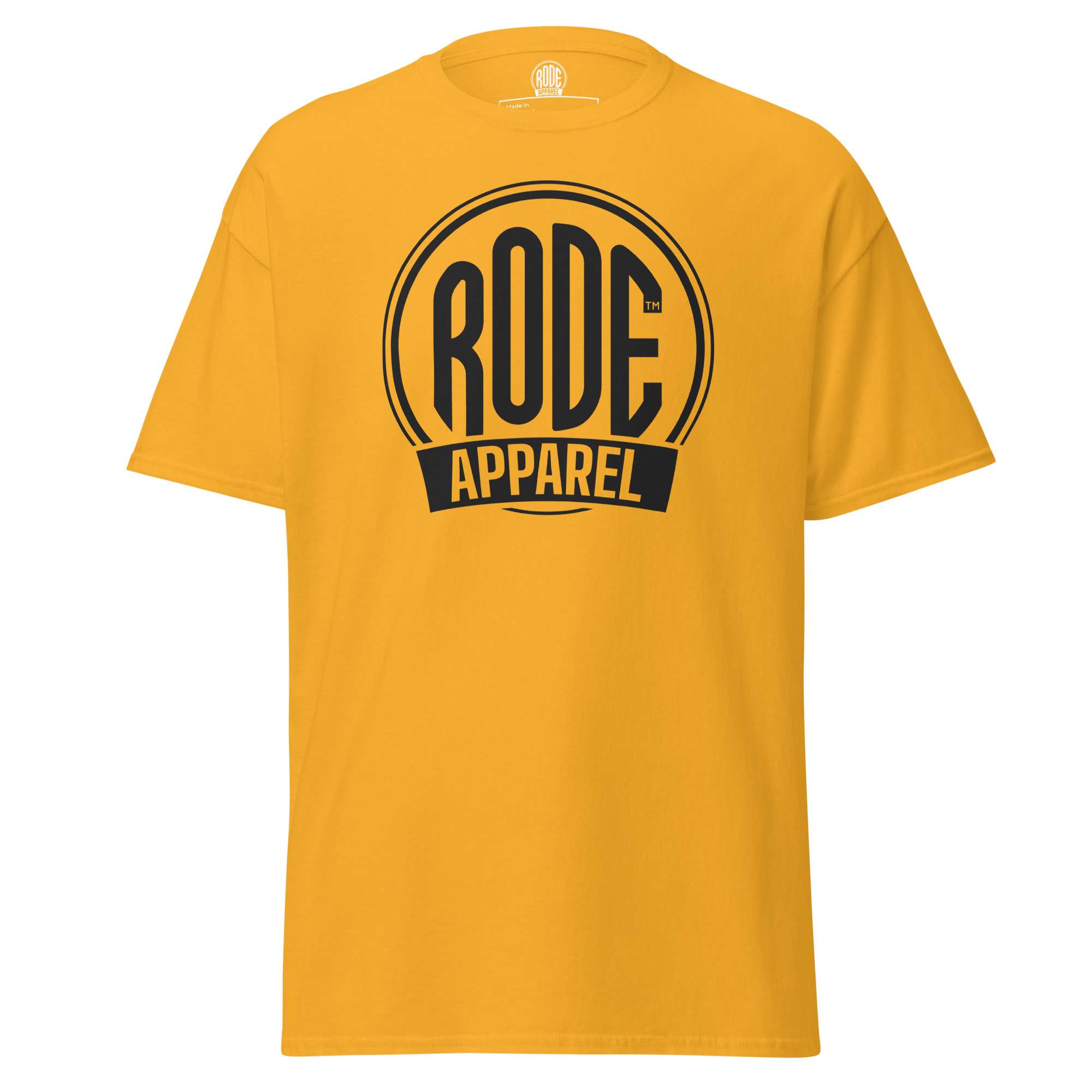 RODE Apparel classsic T shirt Gold