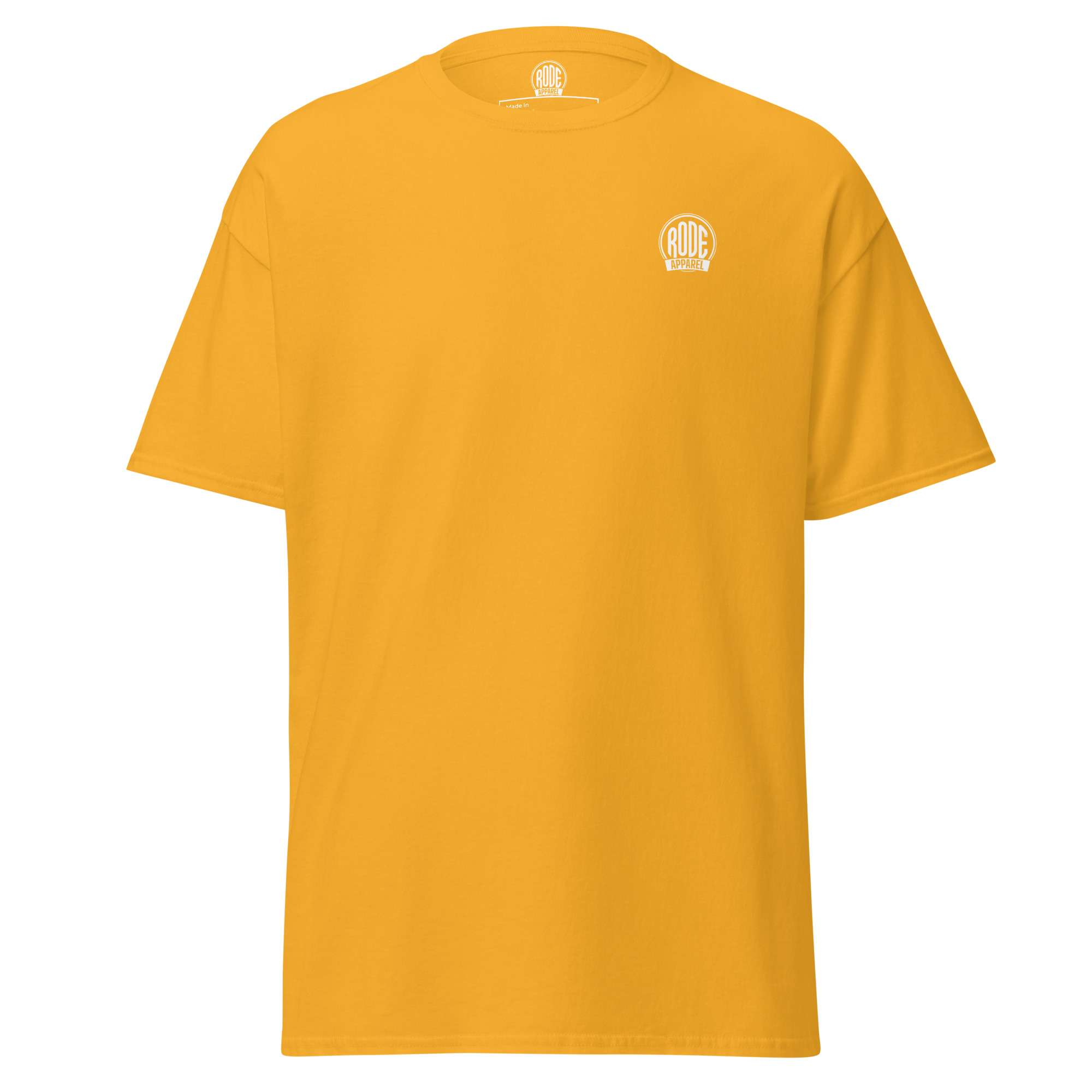 RODE Apparel S classic T-shirt Gold