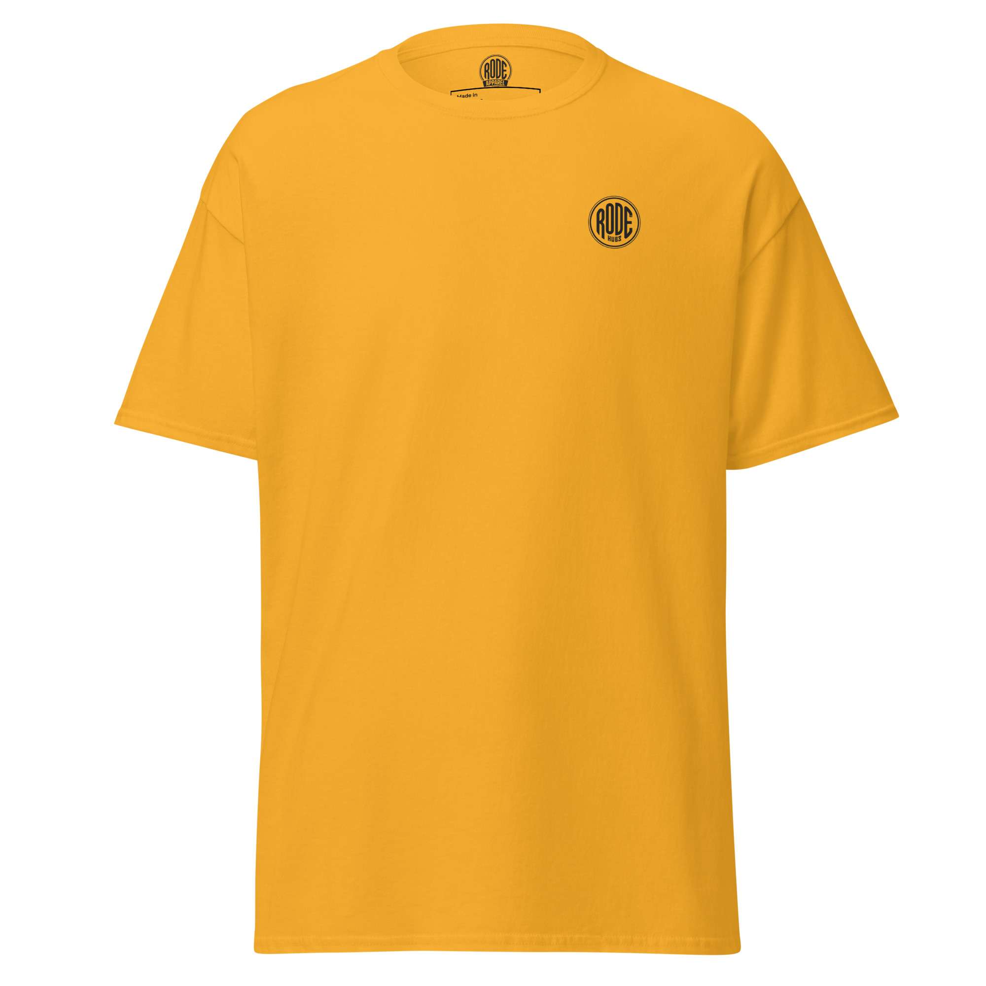 RODE Apparel S classic T-shirt Gold