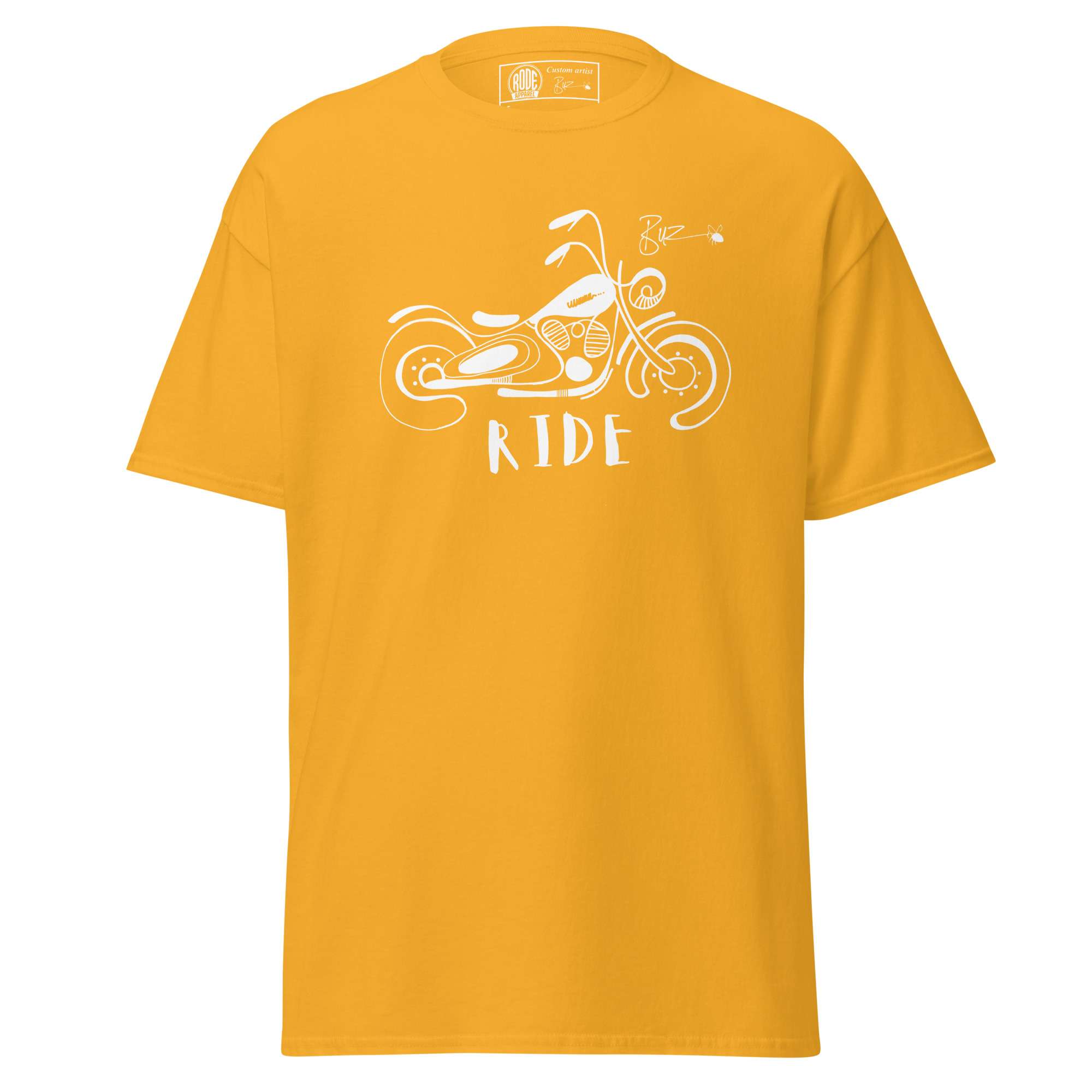 Ride T-shirt Gold