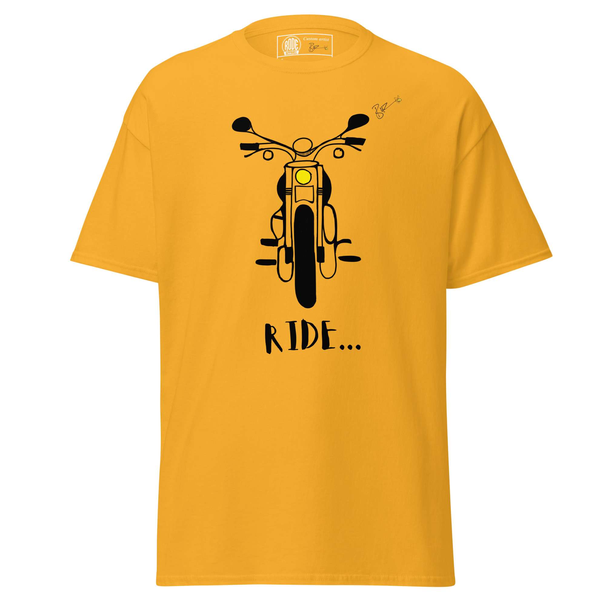 Ride T-shirt Gold