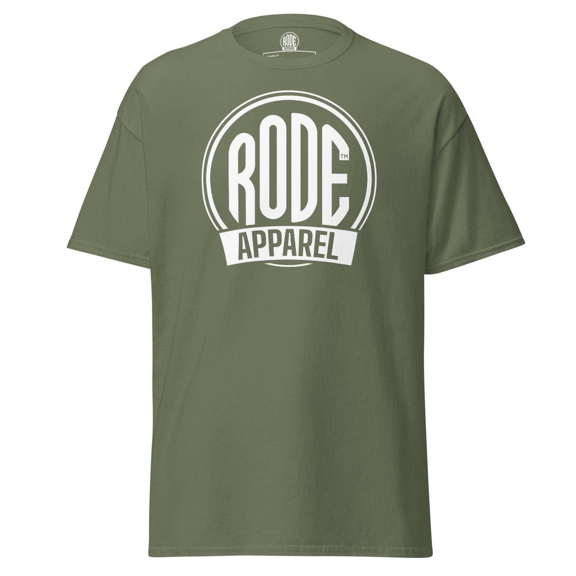 RODE Apparel classsic T shirt Military Green