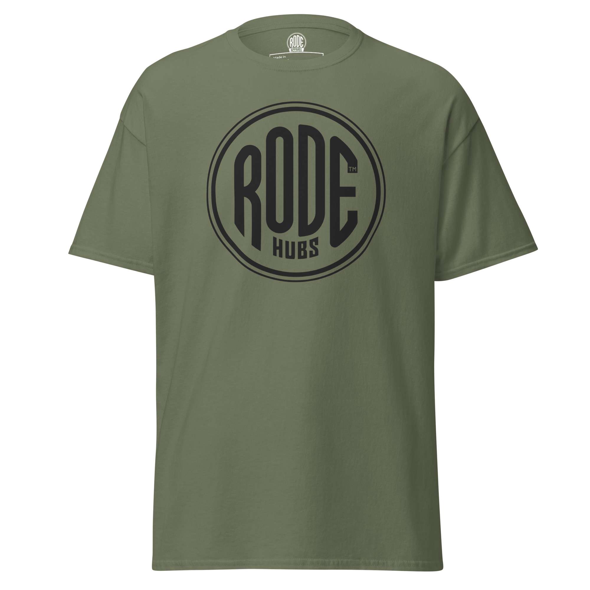 RODE Hubs classic unsiex T-shirt Military Green