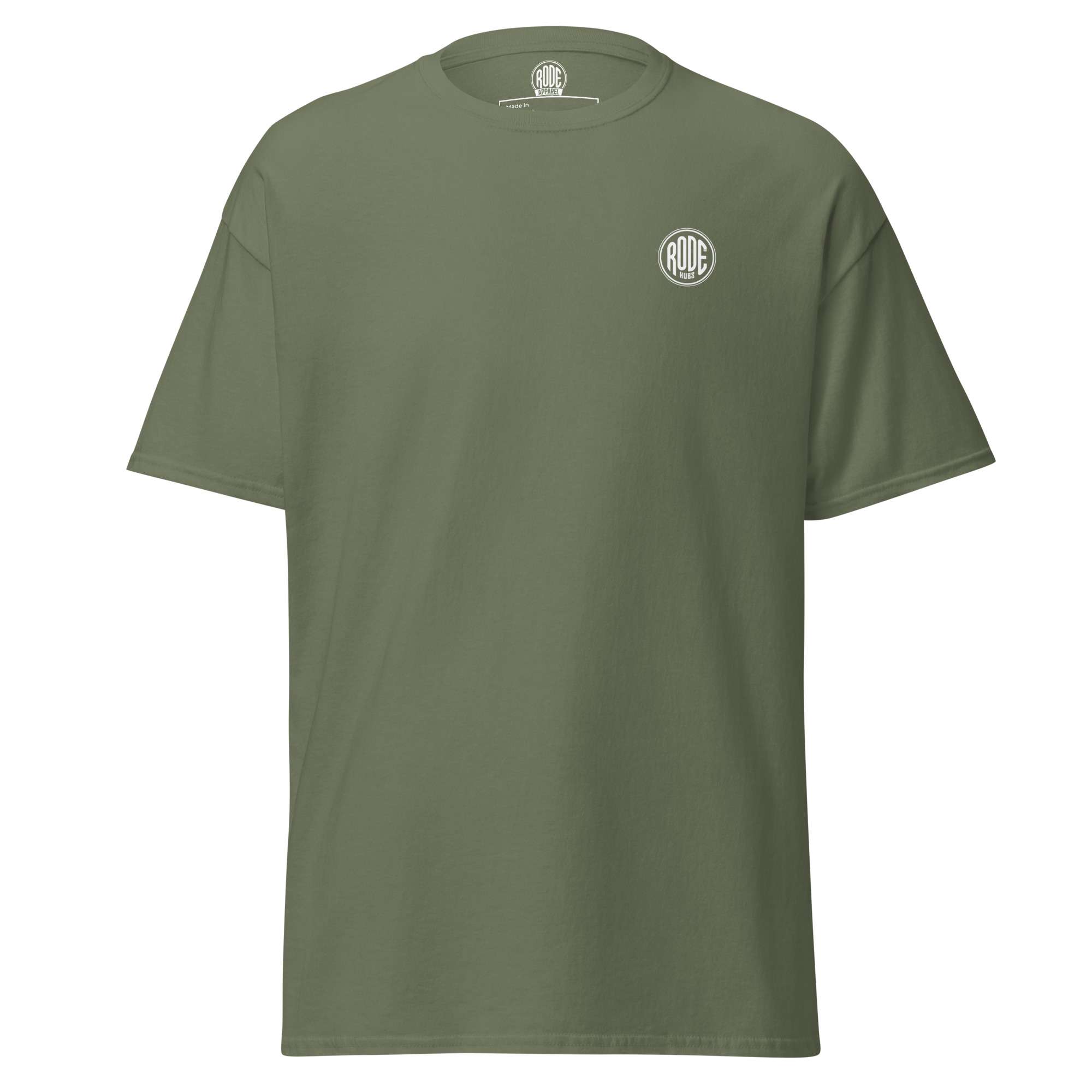 RODE HubsS classic T-shirt Military Green