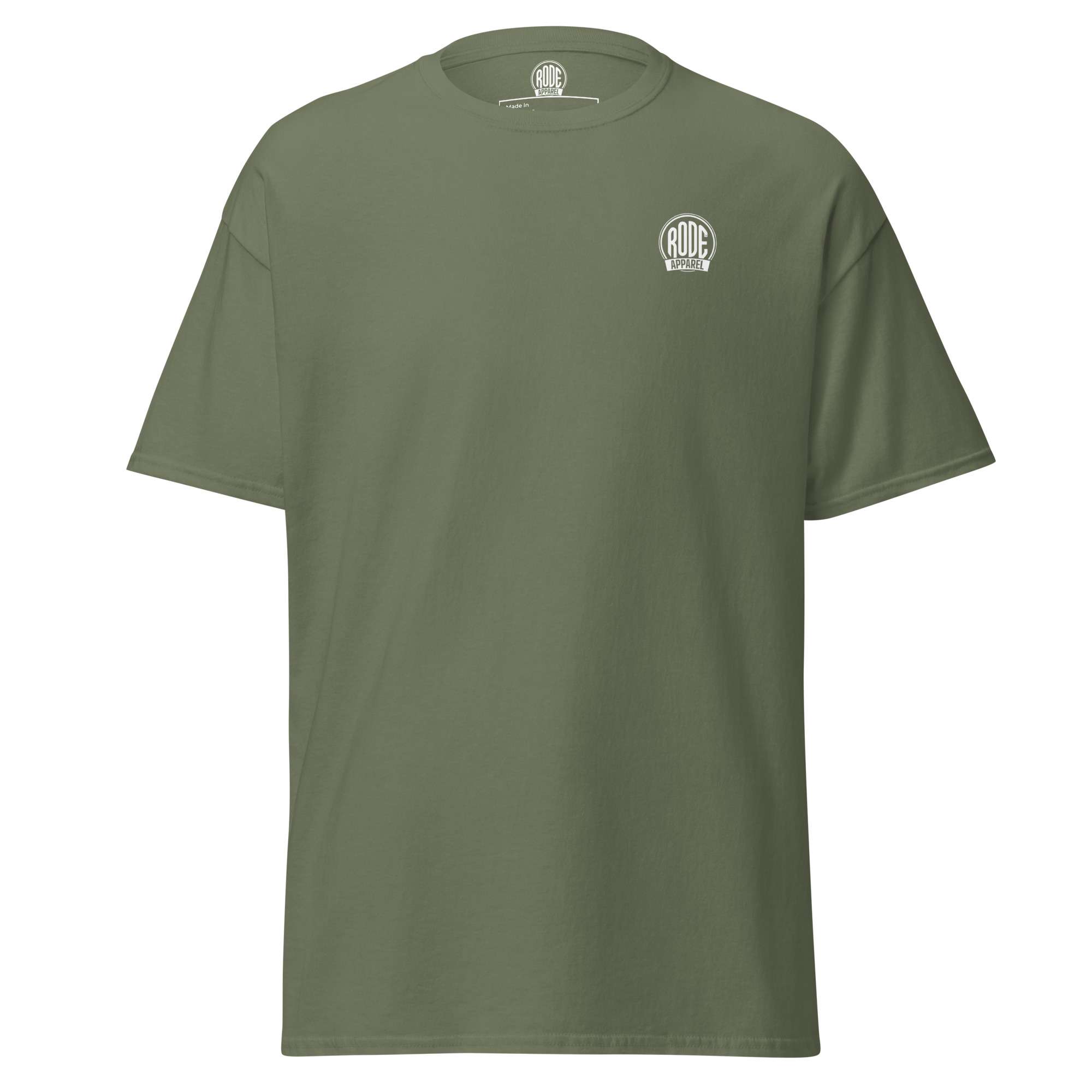 RODE Apparel S classic T-shirt Military Green