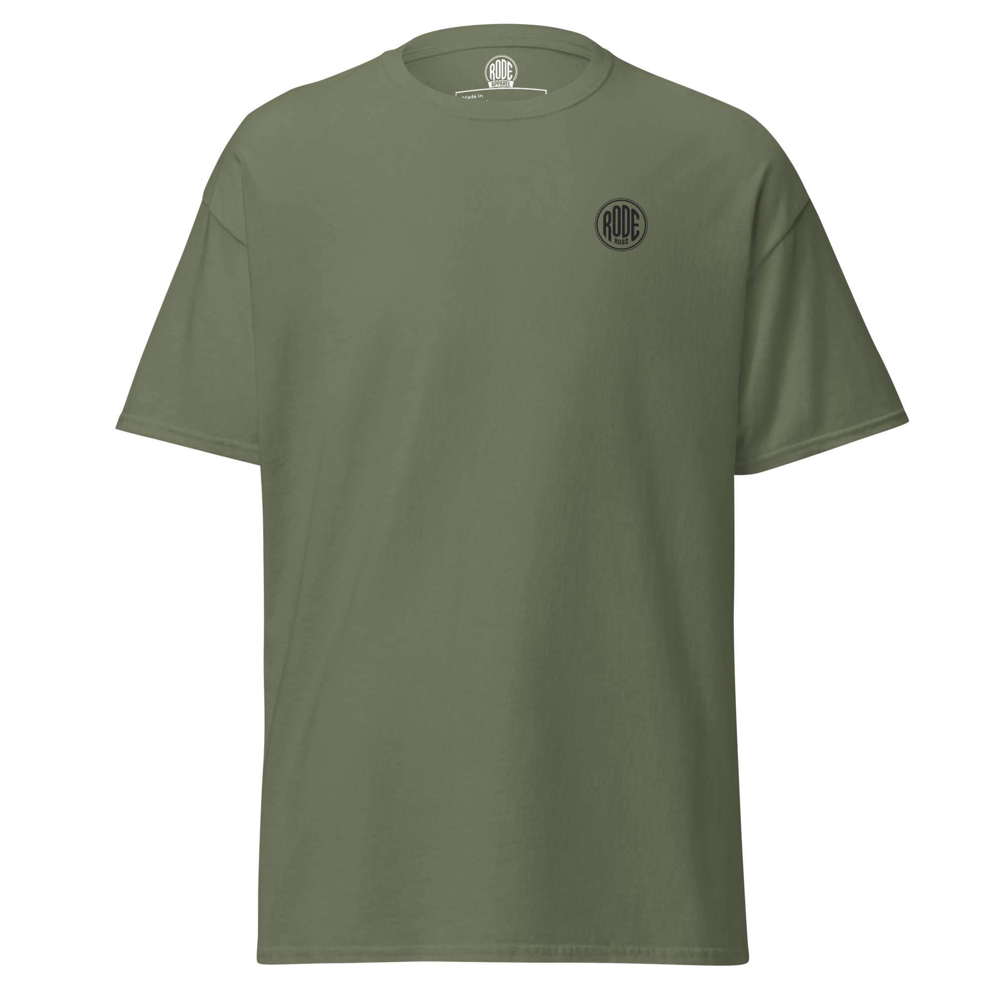 RODE Apparel S classic T-shirt Military green