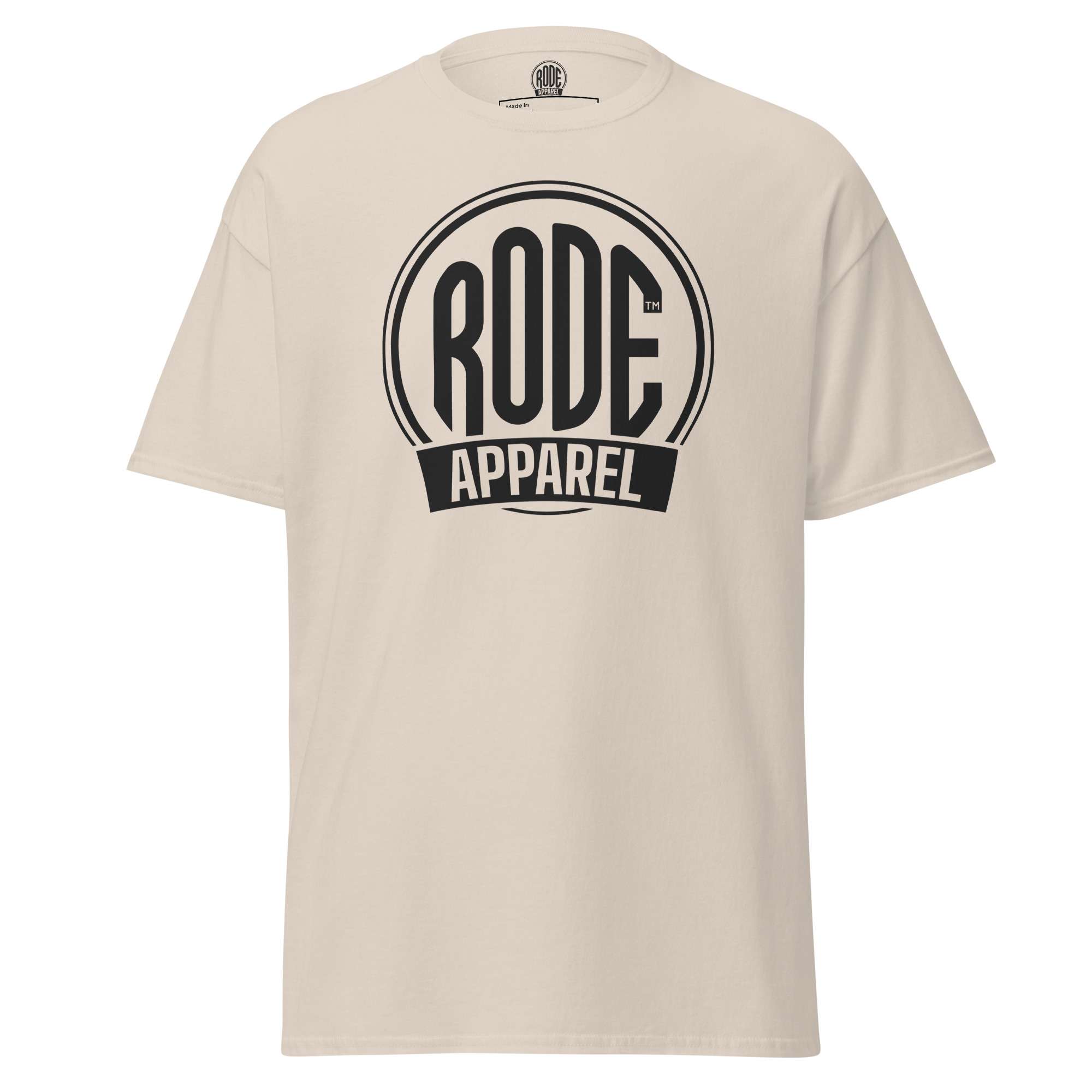 RODE Apparel classsic T shirt Natural