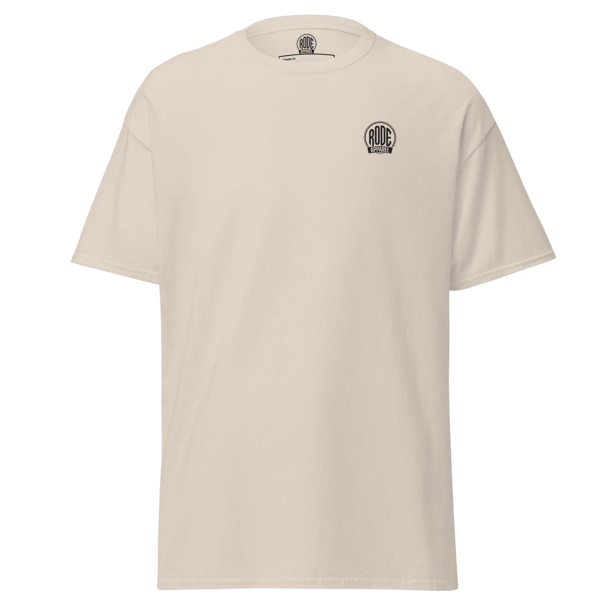 RODE Apparel S classic T-shirt Natural