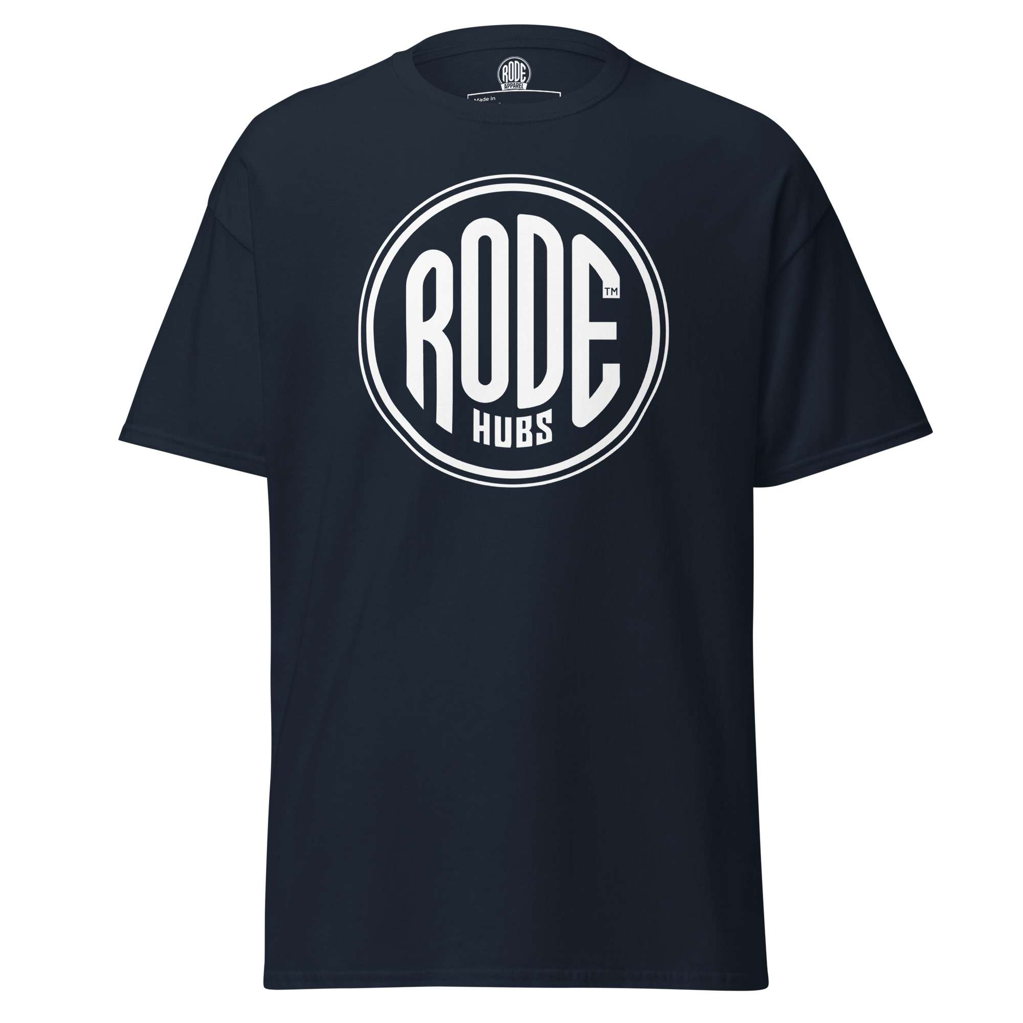 RODE Hubs classic unsiex T-shirt Navy