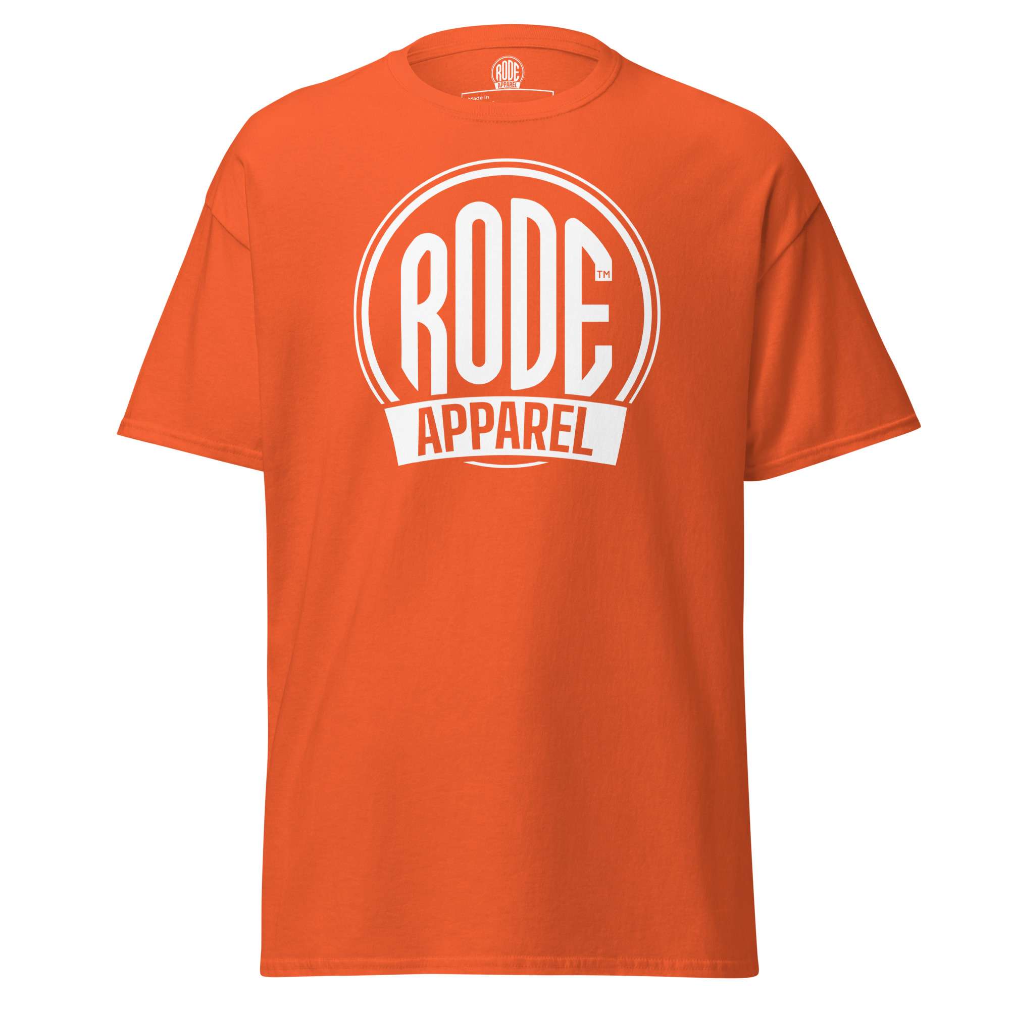 RODE Apparel classsic T shirt Orange