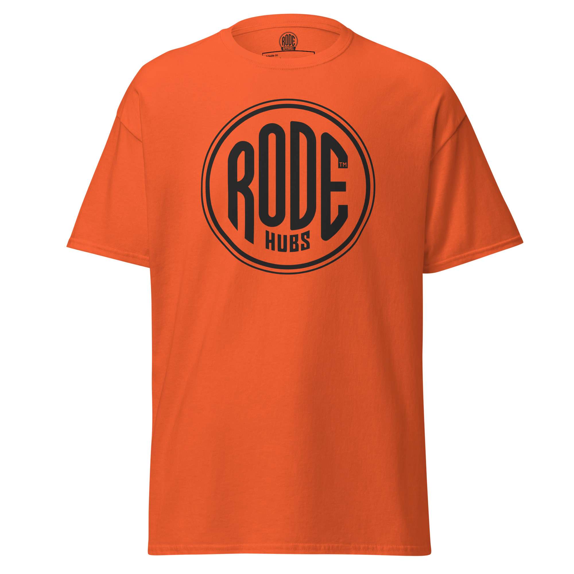 RODE Hubs classic unsiex T-shirt Orange