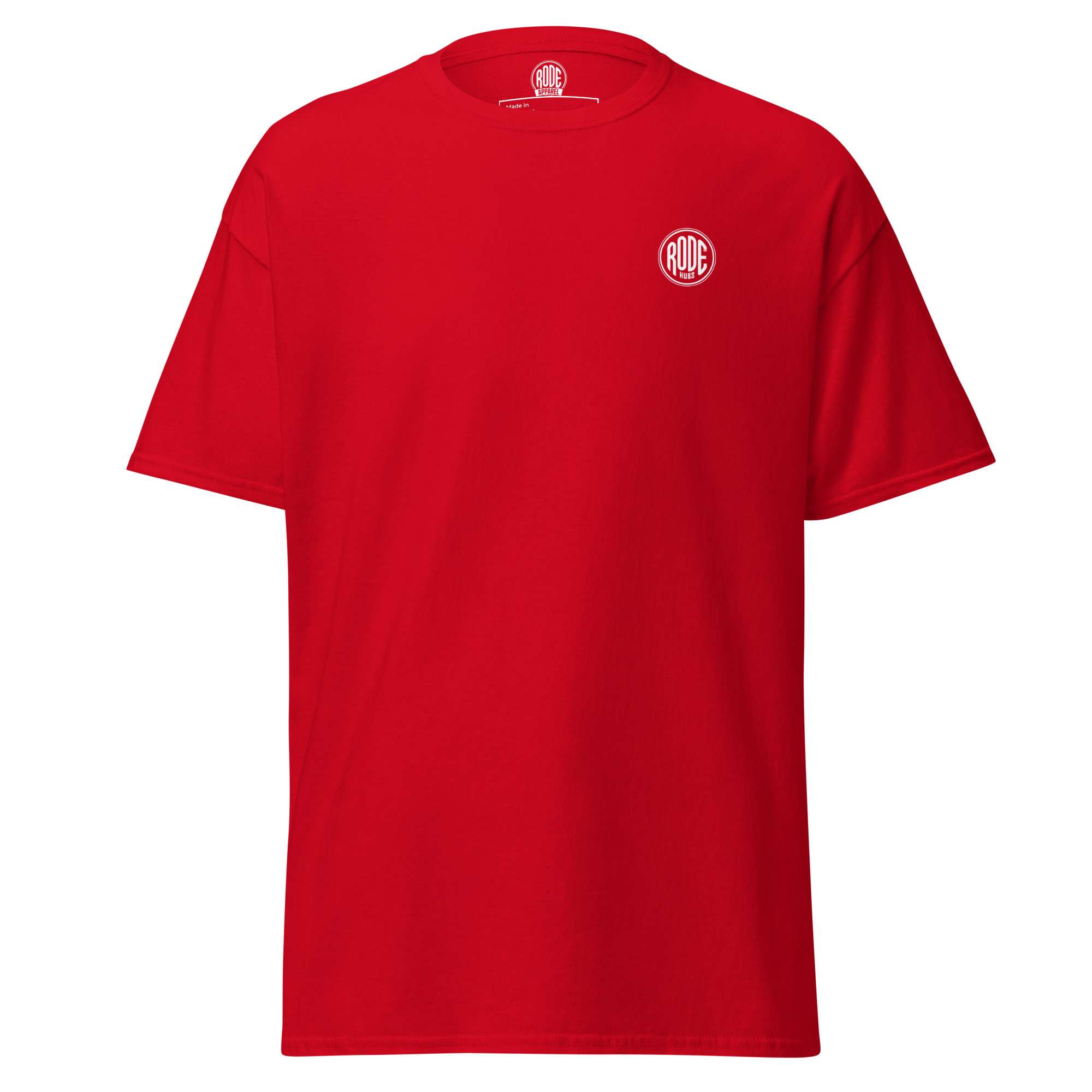 RODE HubsS classic T-shirt Red