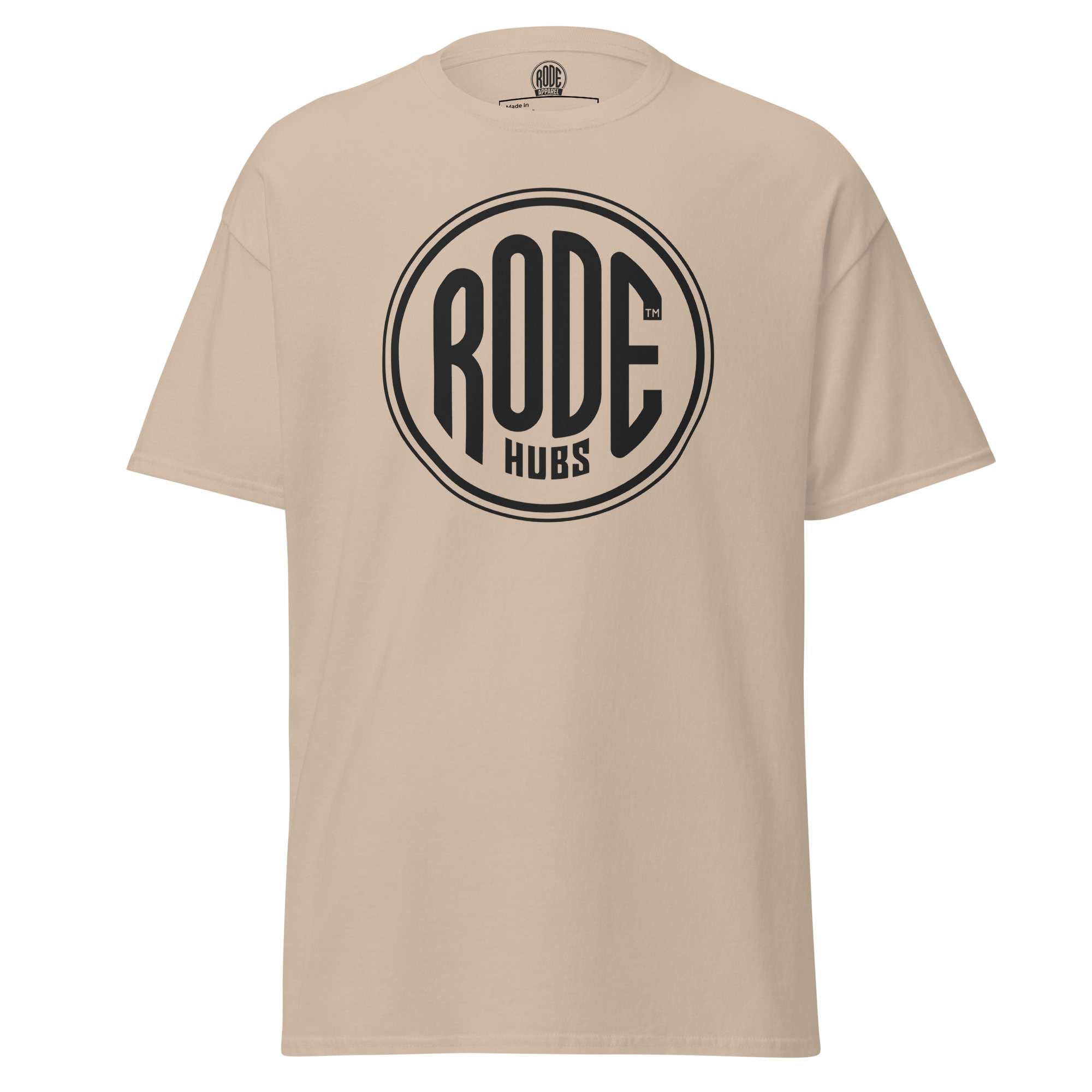 RODE Hubs classic unsiex T-shirt Sand