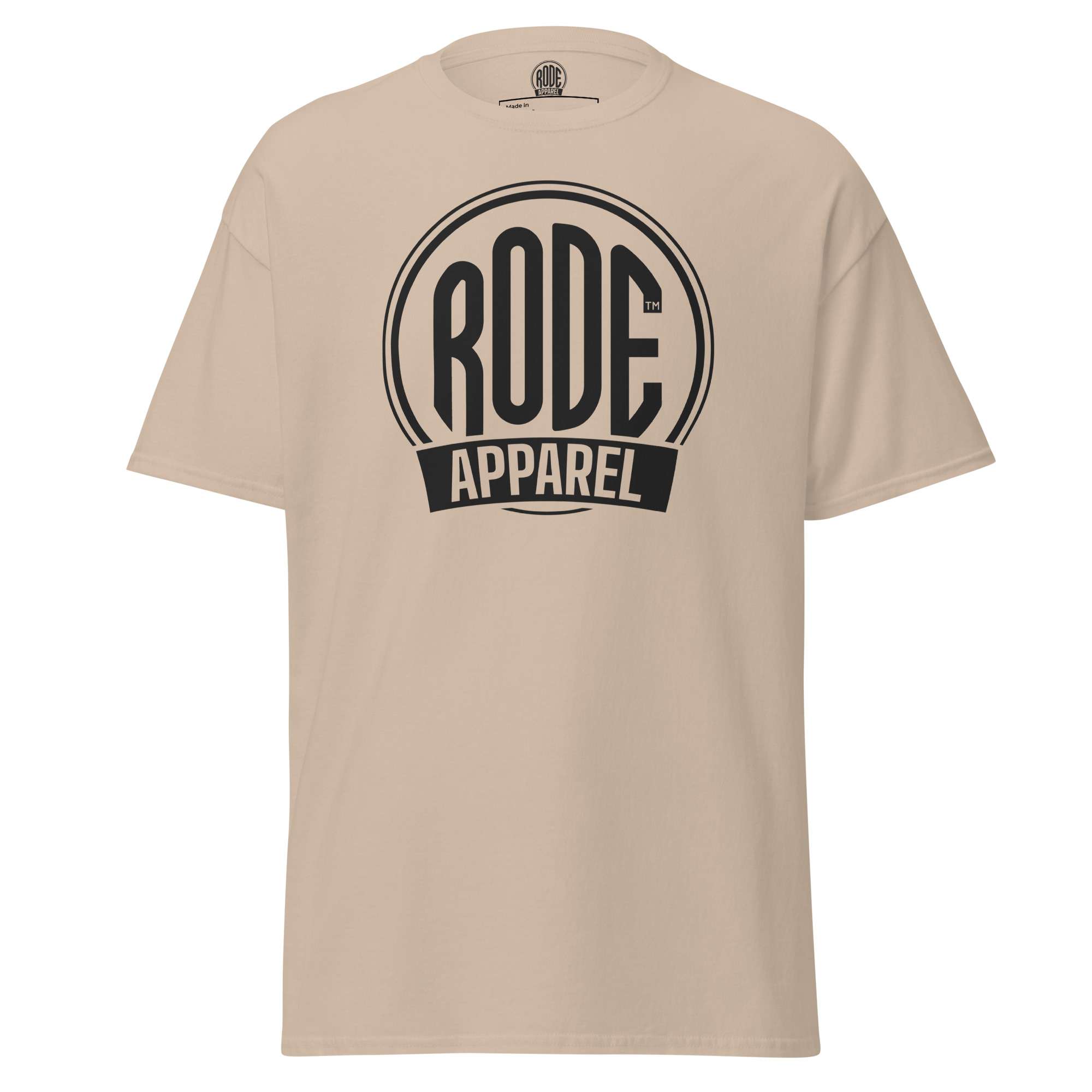 RODE Apparel classsic T shirt Sand