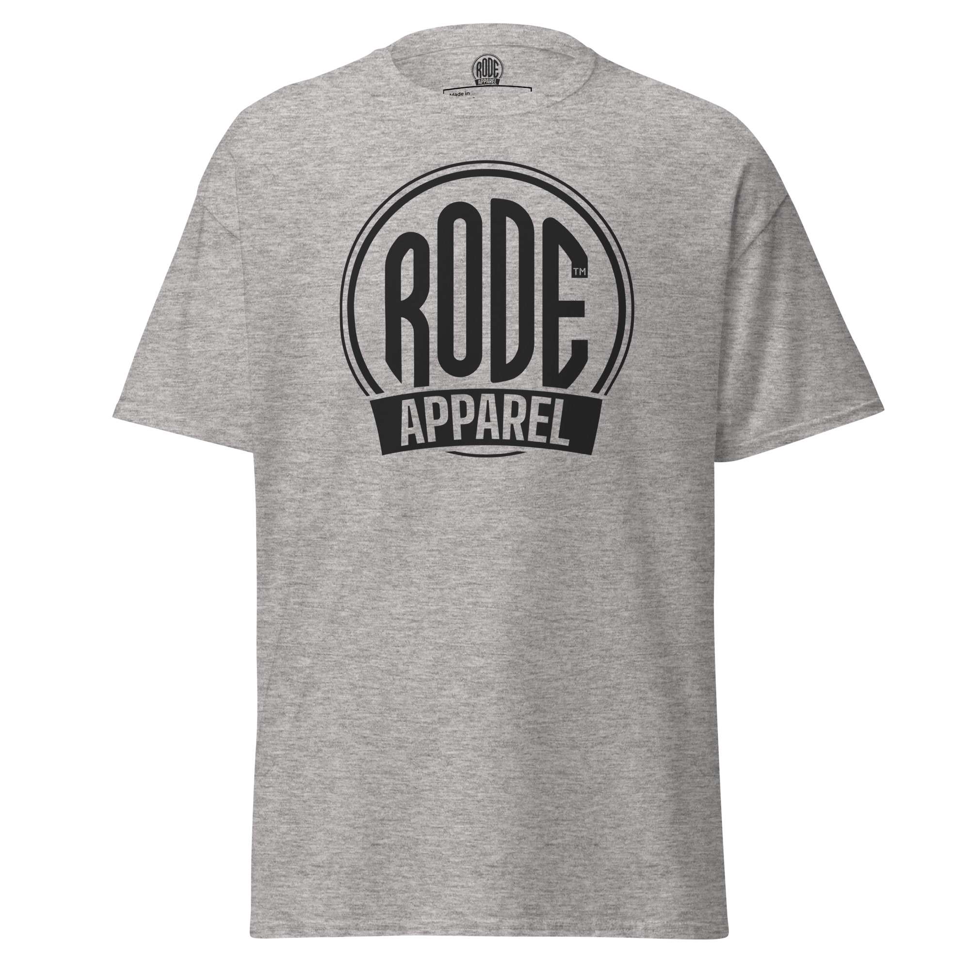 RODE Apparel classsic T shirt Sport grey