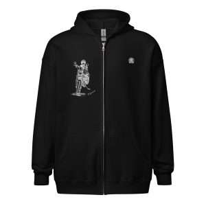 PL Zip Hoodie Black