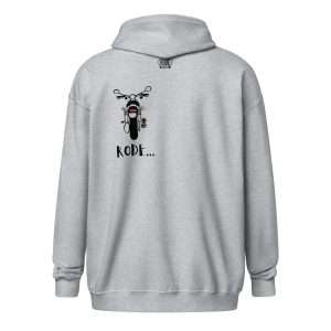 RIDE Zip hoodie Grey