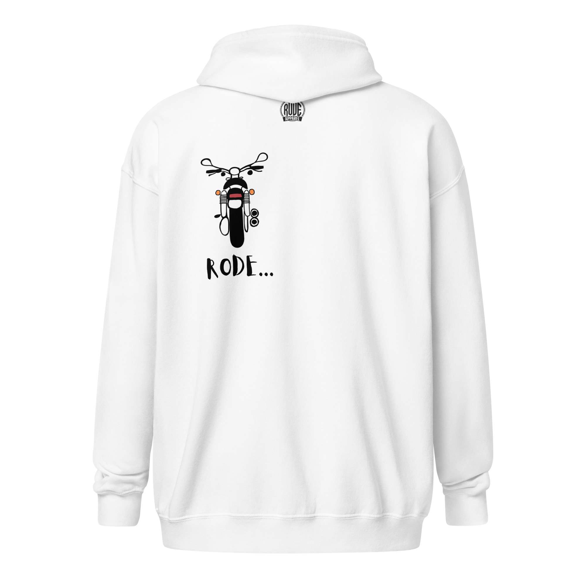 RIDE Zip hoodie White