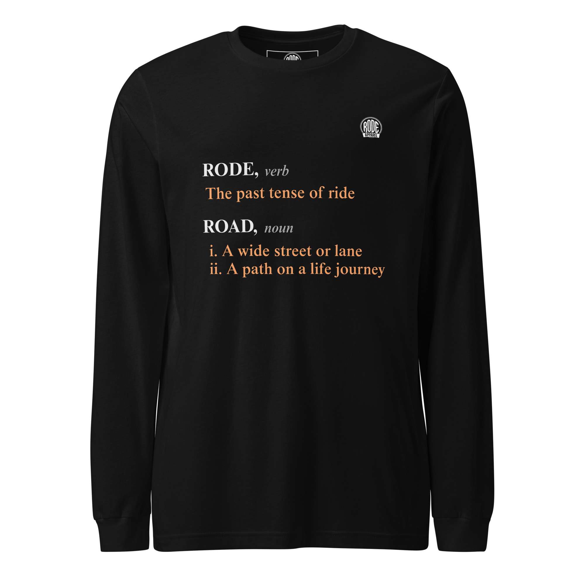 Definition Long Sleeve Black