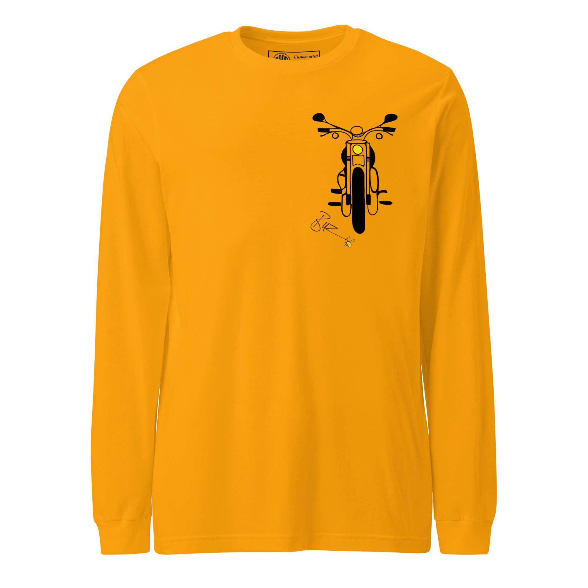 RIDE Long sleeve t-shirt Gold