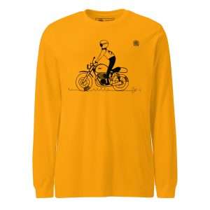 Stand Long sleeve Gold