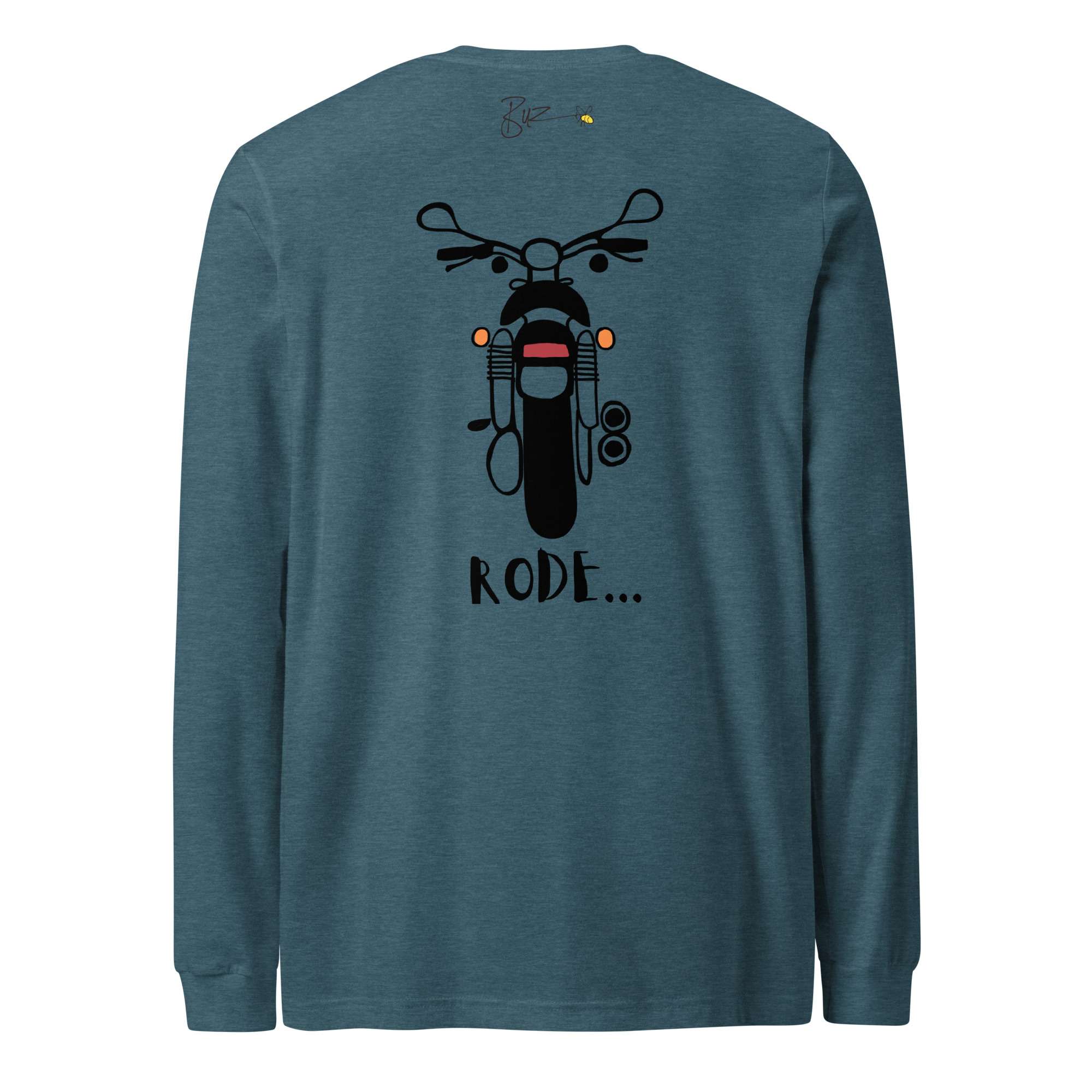 Ride Long sleeve T-shirt Teal