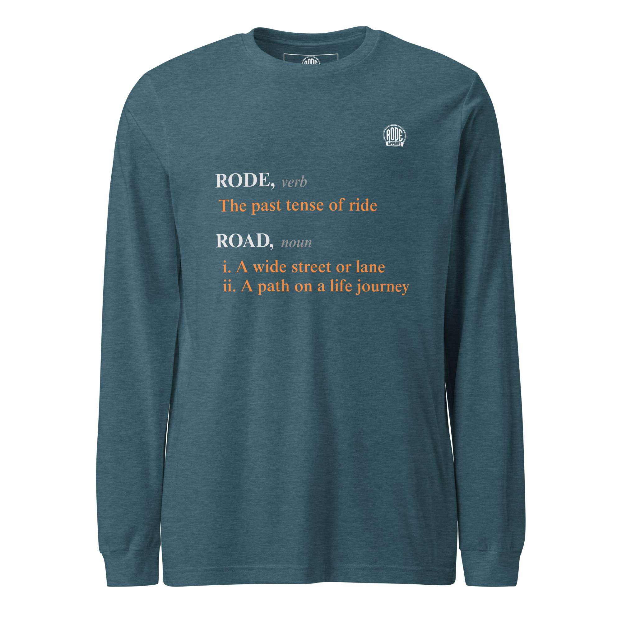 Definition Long Sleeve Teal