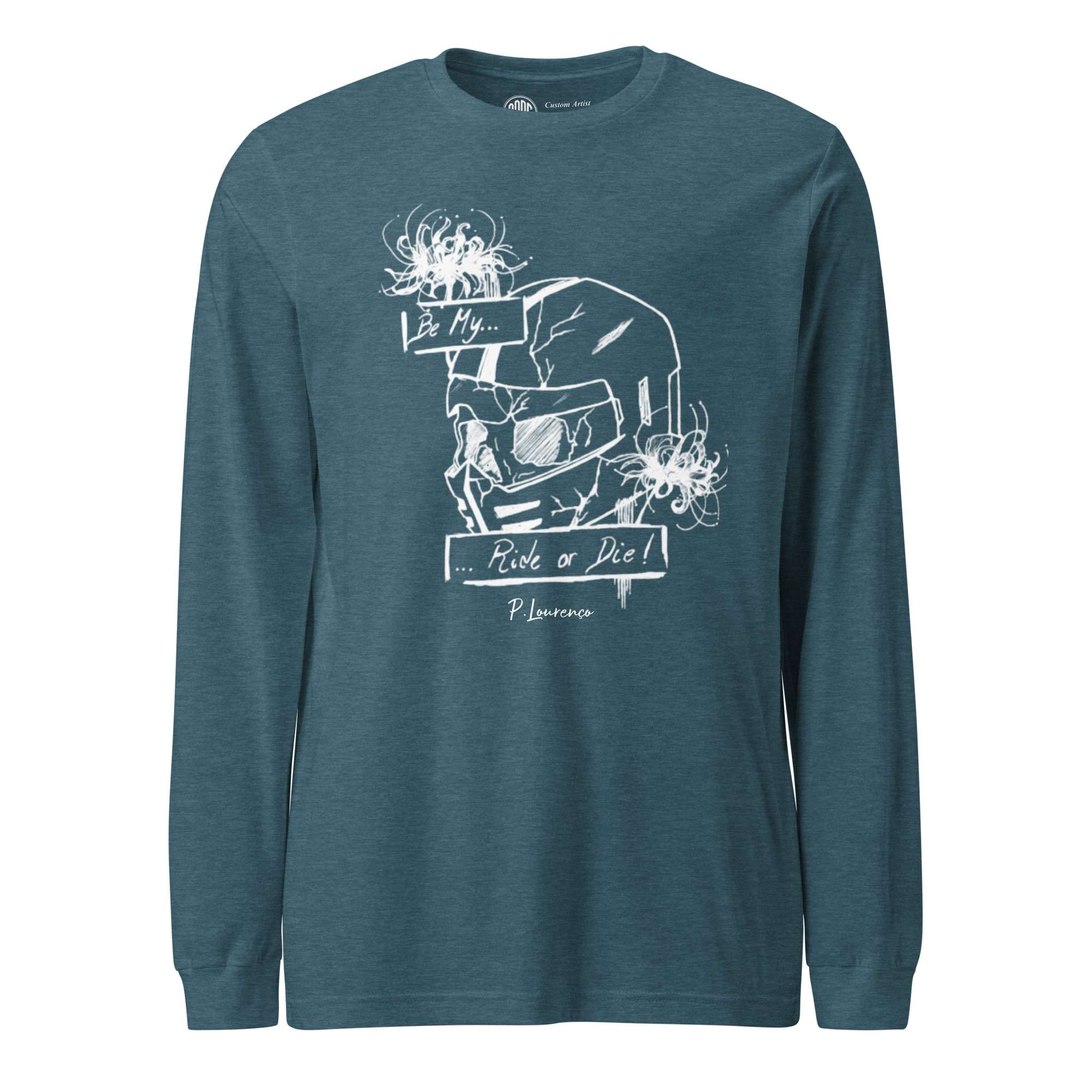 Ride long sleeve unisex Teal