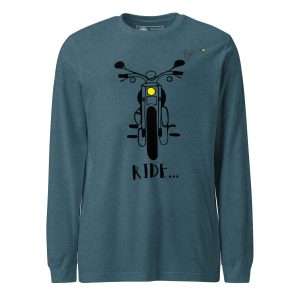 Ride Long sleeve T-shirt Teal