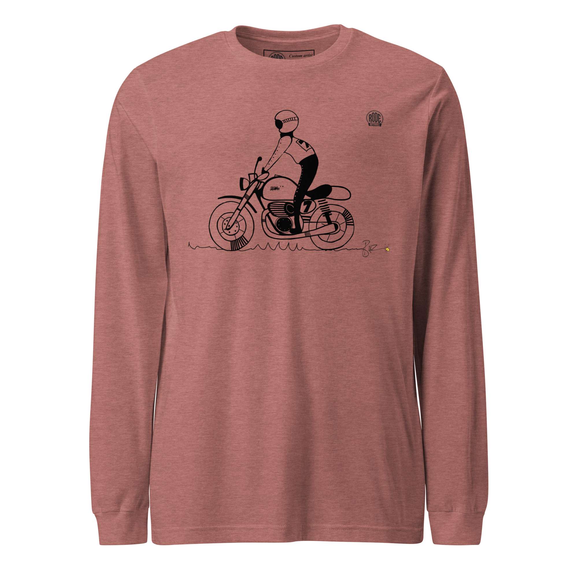 Stand Long sleeve Mauve