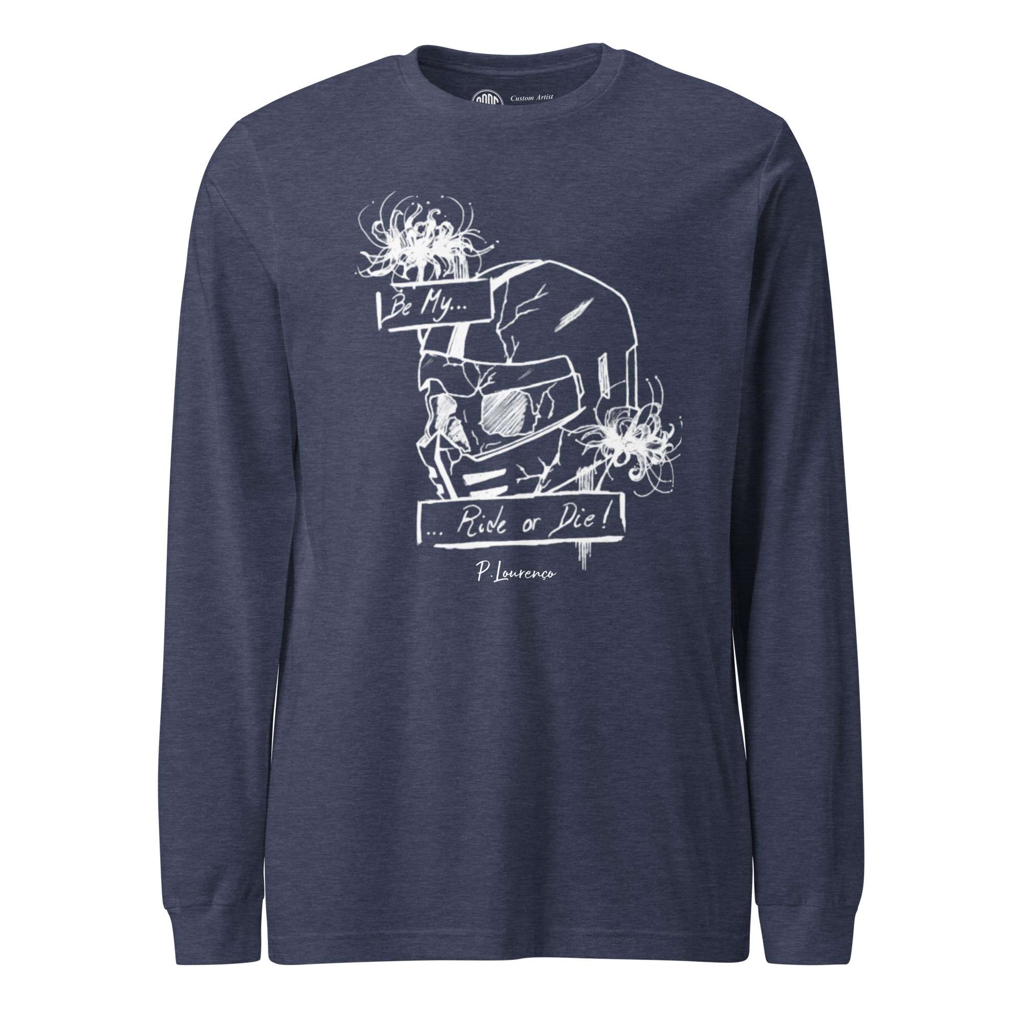 Ride long sleeve unisex Navy