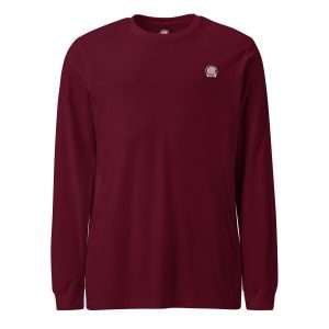 RODE Apparel Long Sleeve T.shirt Maroon