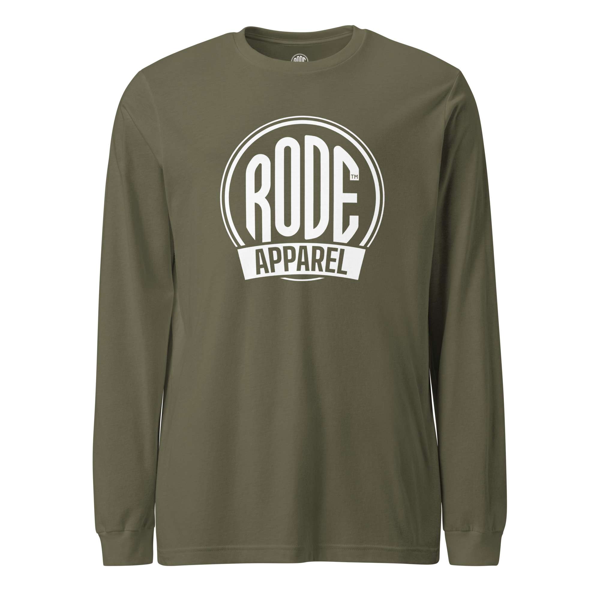 RODE Apparel Long Sleeve T.shirt Militray green