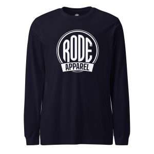 RODE Apparel Long Sleeve T.shirt Navy