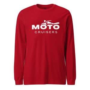 Motocruisers T-shirt Long Sleeve Red