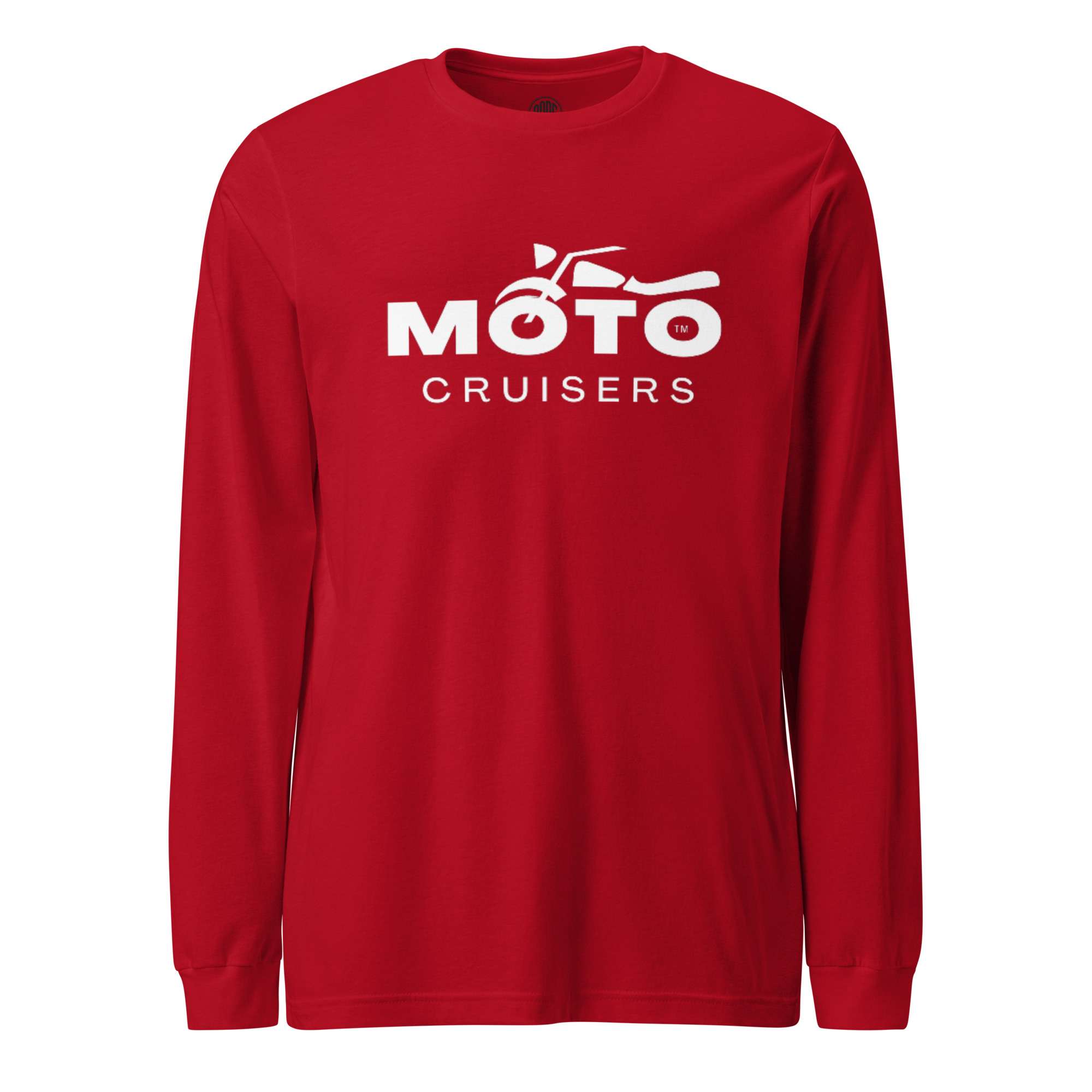 Motocruisers T-shirt Long Sleeve Red