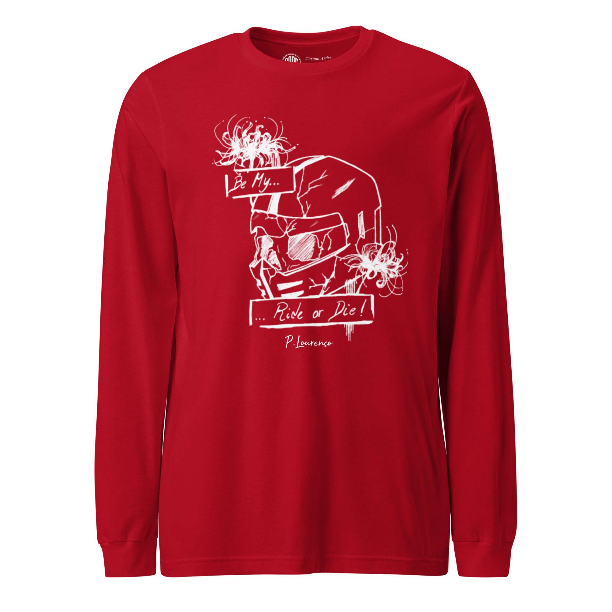 Ride long sleeve unisex Red