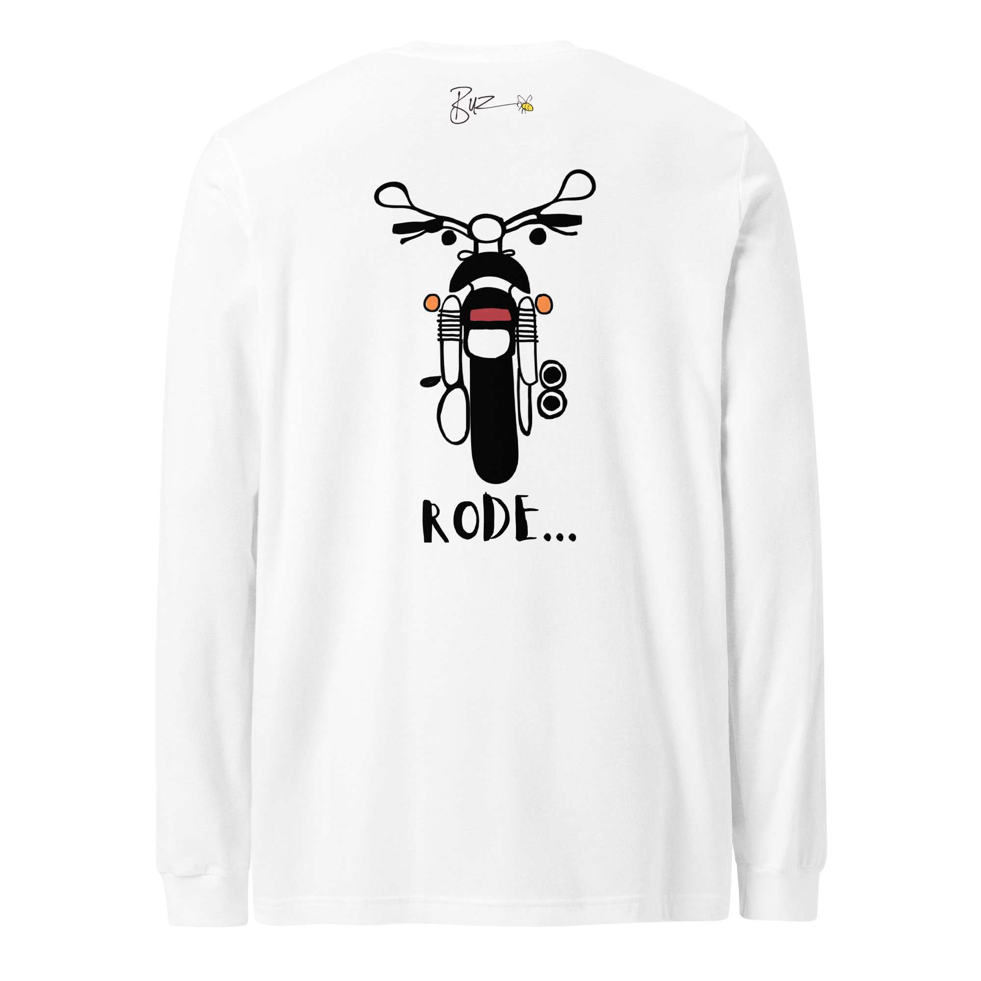 Ride Long sleeve T-shirt White