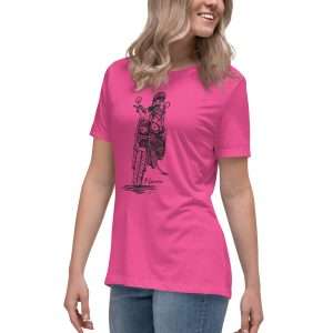 Biker Girl T-shirt Berry