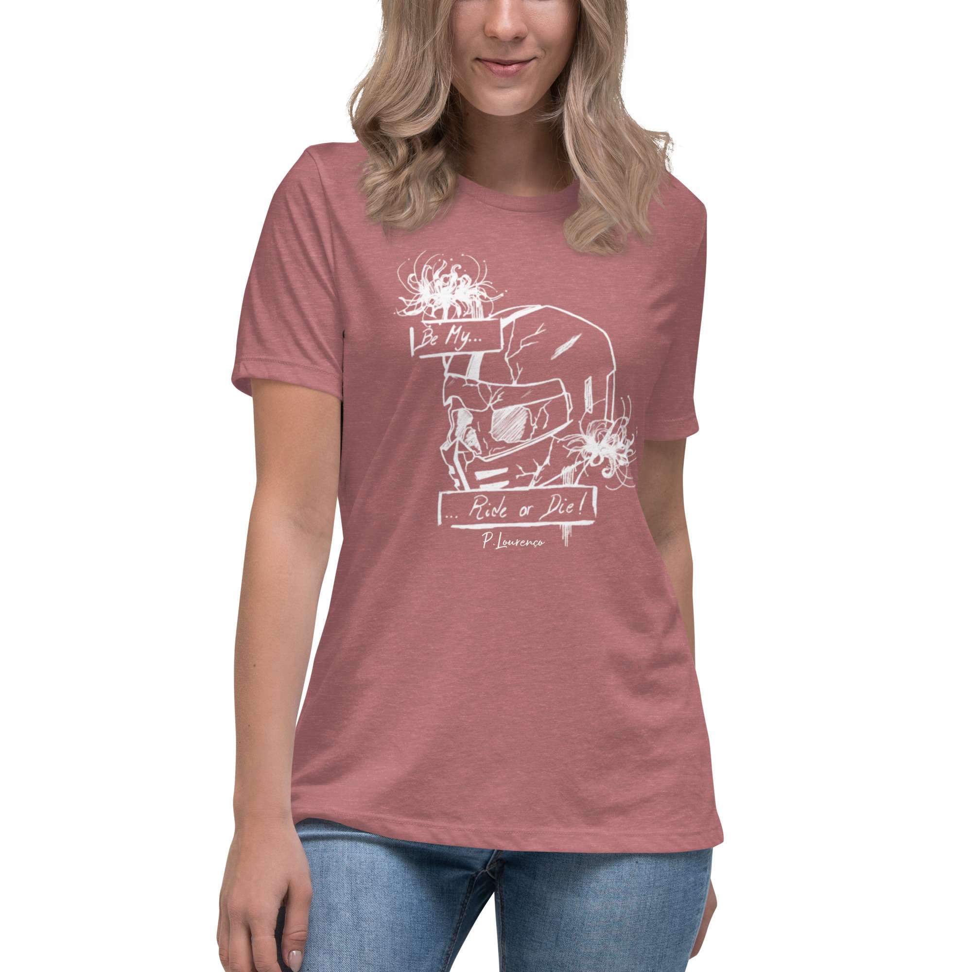 Ride 2 T-shirt Mauve